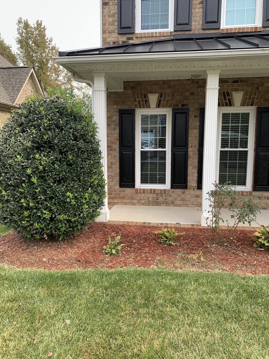 Beautiful home exterior with new windows